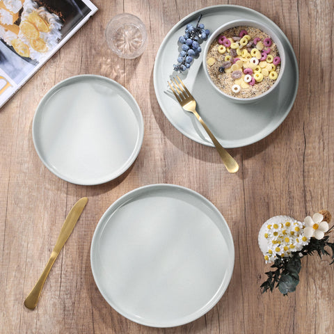 HaWare diseño punteado gris místico, añade color y estilo a cada comida