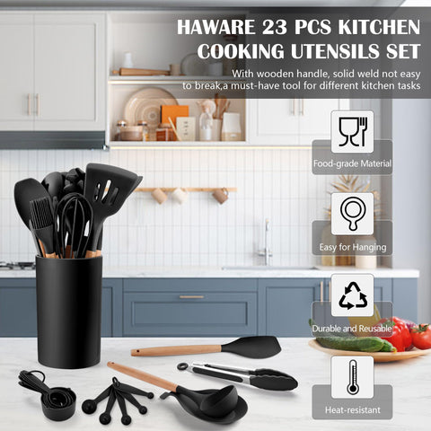 HaWare: mango de madera ergonómico para mayor comodidad al cocinar.