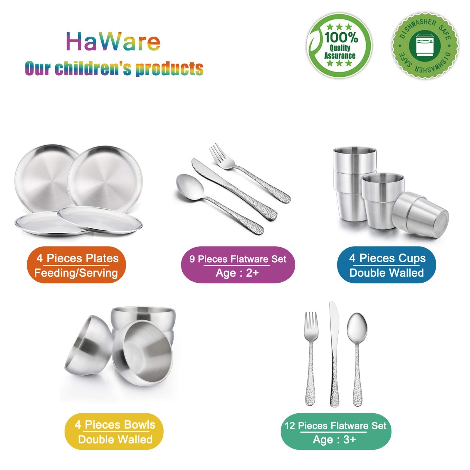 HaWare plato para frutas y postres ligeros, servicio versátil.
