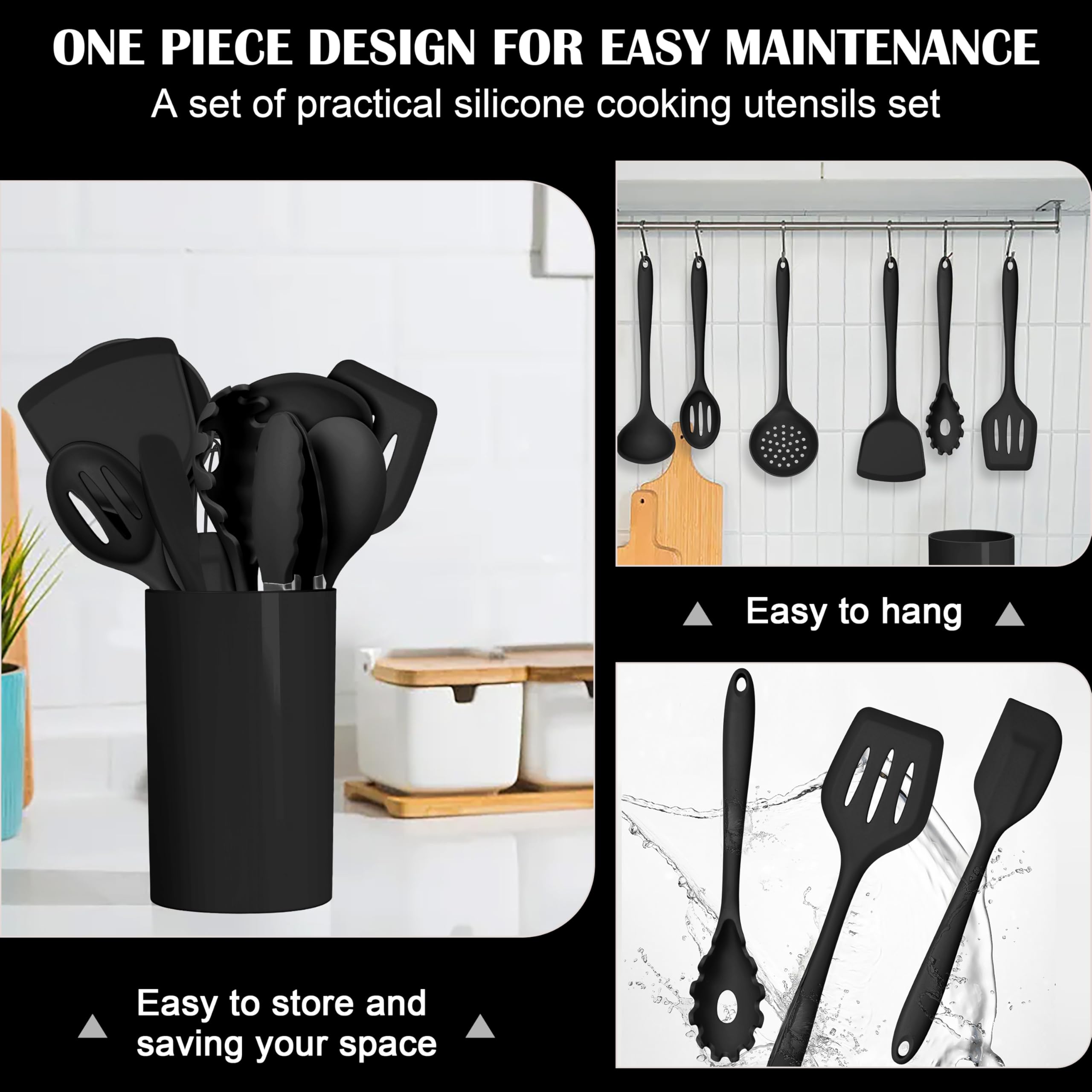 HaWare servidor de pasta de silicona, sirve sin pegar y protege utensilios.