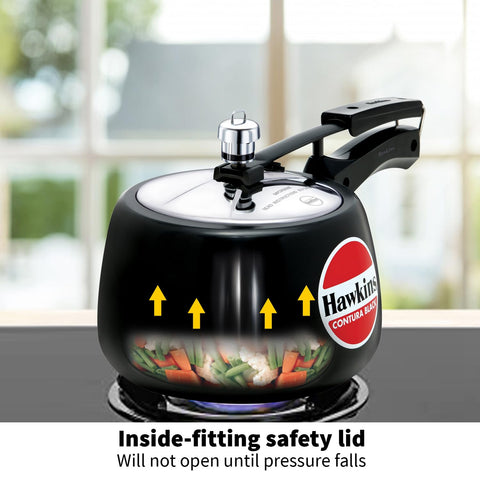 Base de alto rendimiento Hawkins Contura 3L para cocción uniforme.