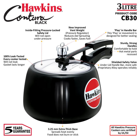 Capacidad de 3 litros ideal para 3–4 comensales.