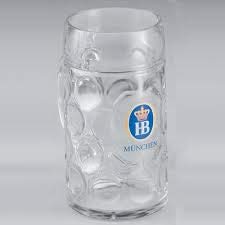 HB-101 Hofbrauhaus Munchen logo detalle, enfatiza autenticidad de Oktoberfest.