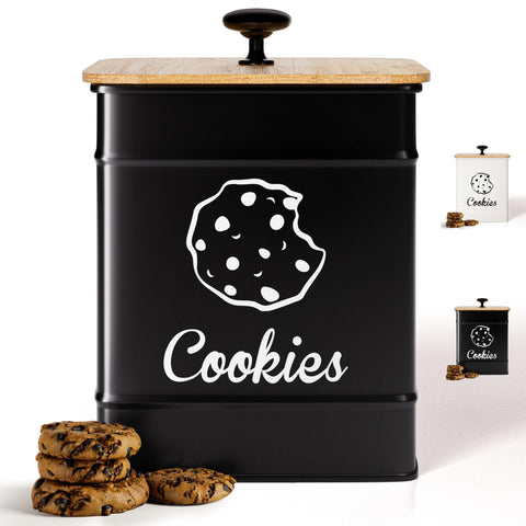 HB Design Co tarro galletas con cierre hermético para conservar frescura.