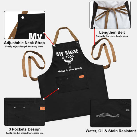 HBESTIE delantal regalo original: ideal para hombres y mujeres