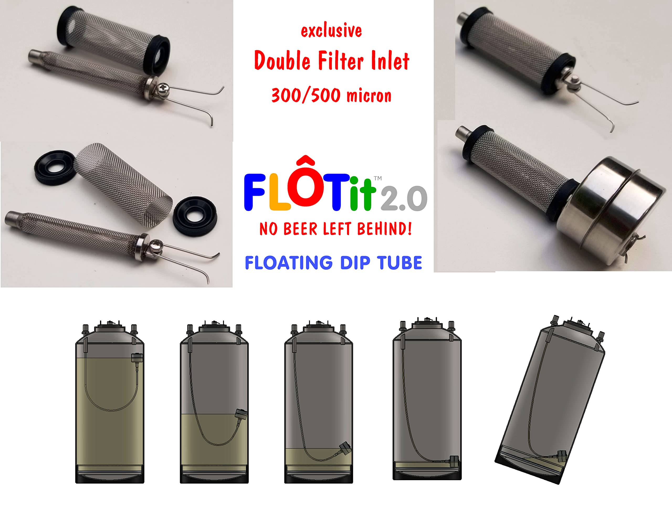HBL Flotit 2.0 con filtrado doble evita taponamientos y mantiene fluido.