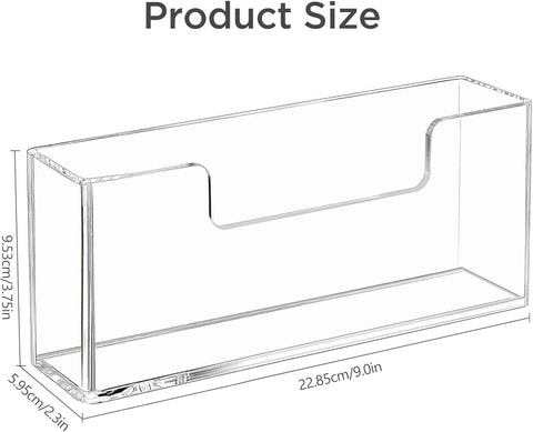 HBlife dispensador de servilletas acrílico vertical en cocina