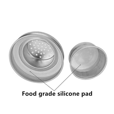 Tapa HDCBMCDDM-US con sello de silicona para mantener frescos los condimentos.