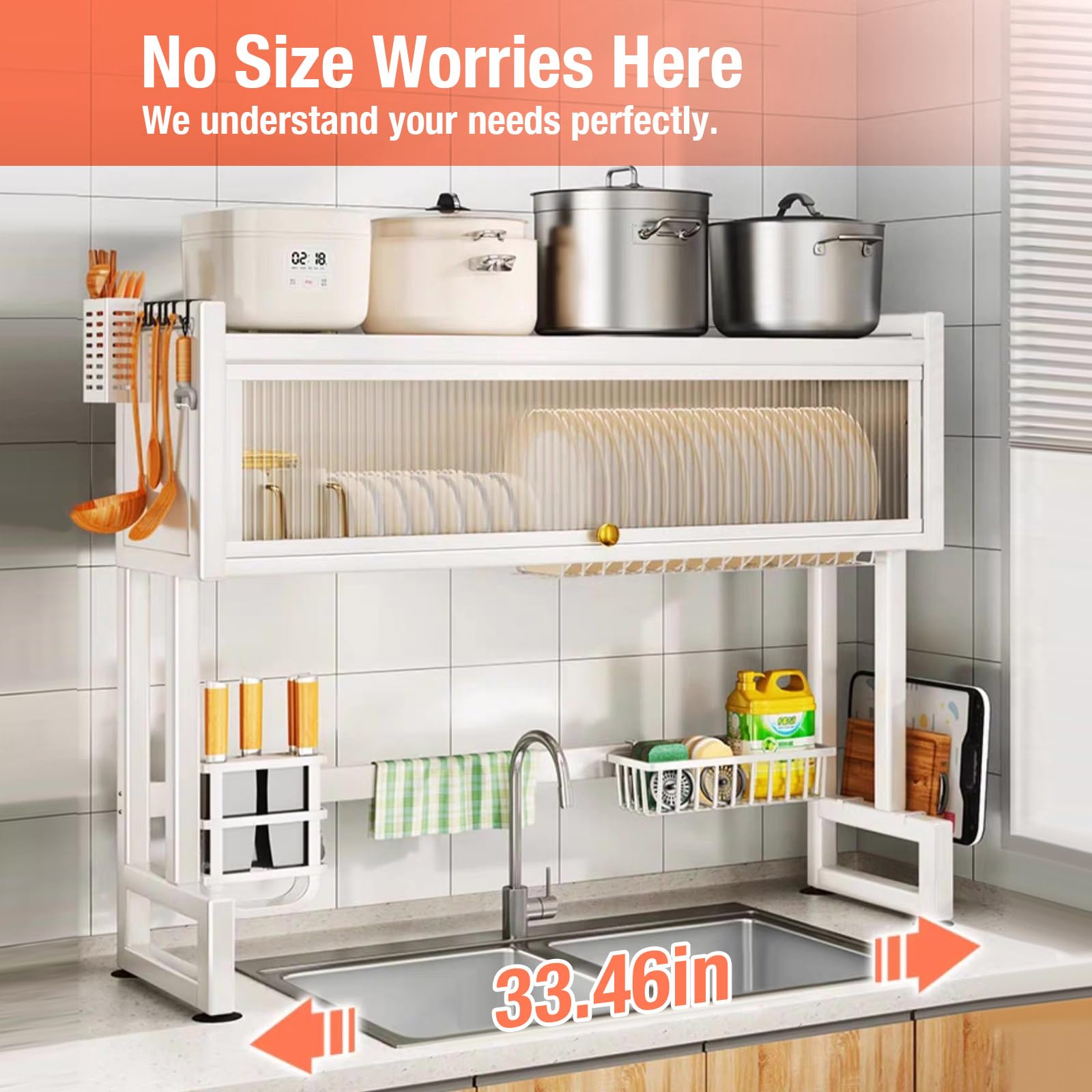 Hdrriozu Batido Blanco: diseño moderno y compacto para cocinas pequeñas