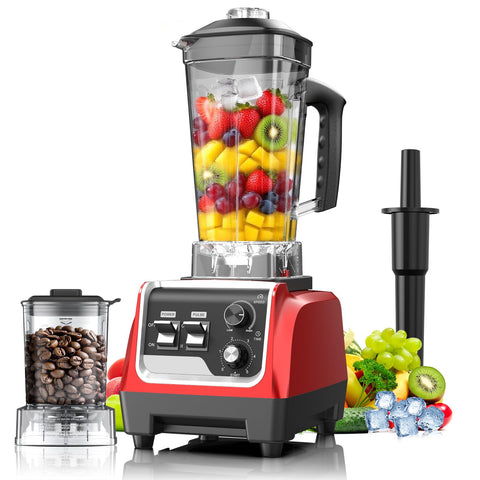 H-Duka Blender con motor 1800W para smoothies cremosos y rápidos.