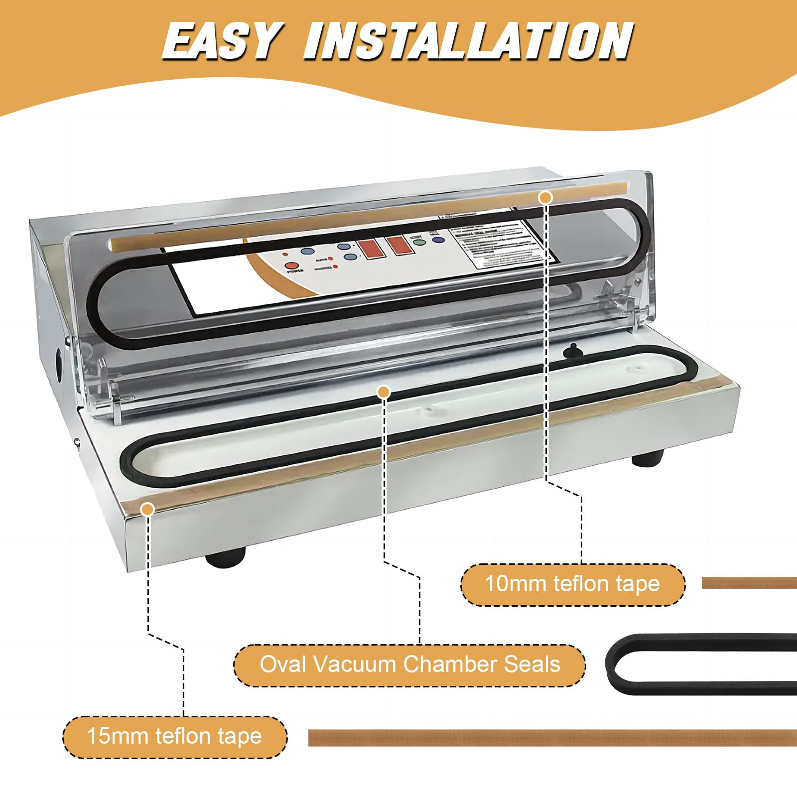 HDWGGD kit mantenimiento Weston Pro para instalación rápida sin adhesivos