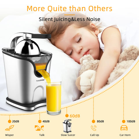 Cono pequeño de Healnitor para limones y limas con precisión