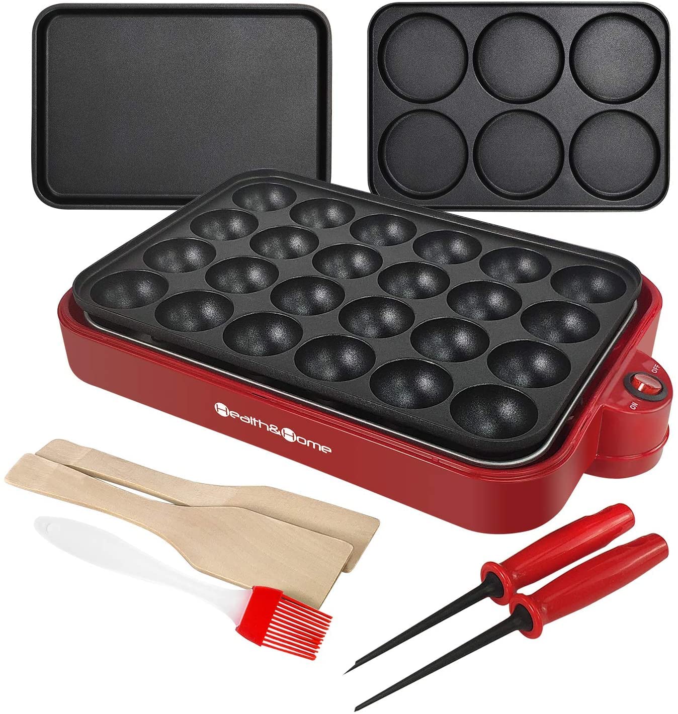 Health and Home: base con placas intercambiables, lista para cocinar rápido
