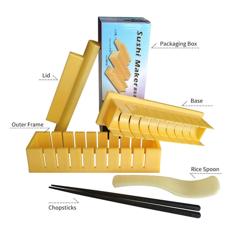 Healthman Sushi Maker: base estable para enrollar sushi sin derrames.