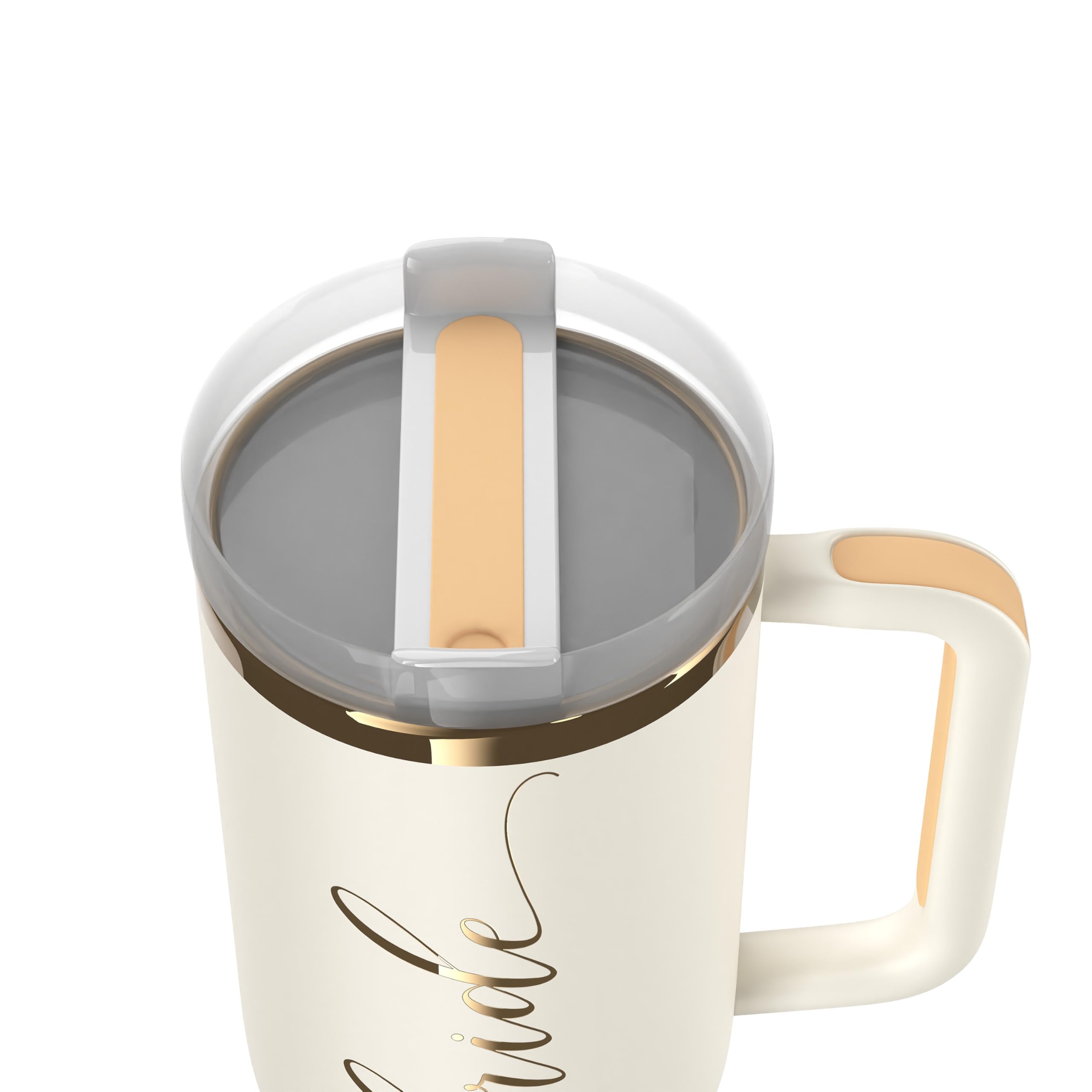 Vaso Heather Willow con grabado rosado-oro, perfecto para regalos de boda.
