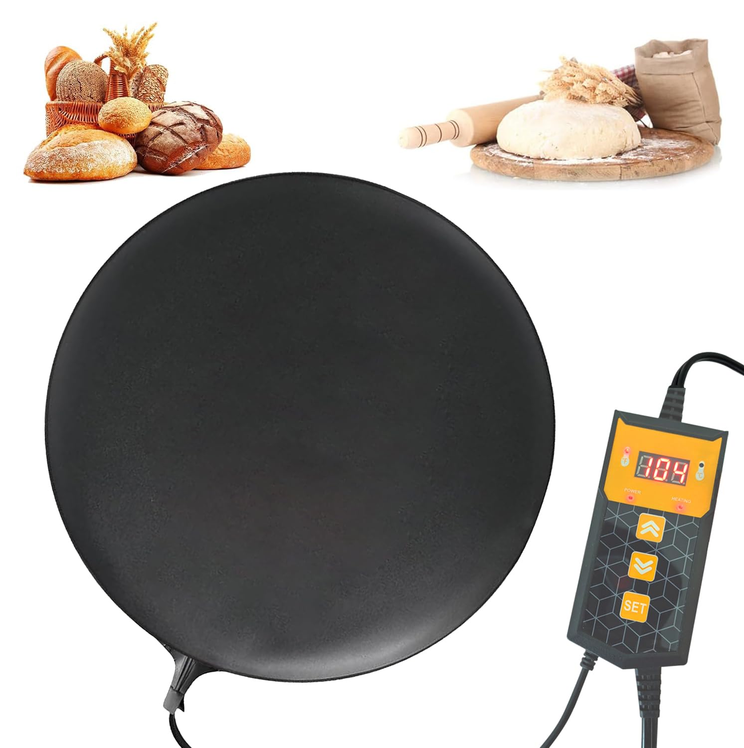 HEATIDEAS estera calor para fermentación con control de temperatura estable