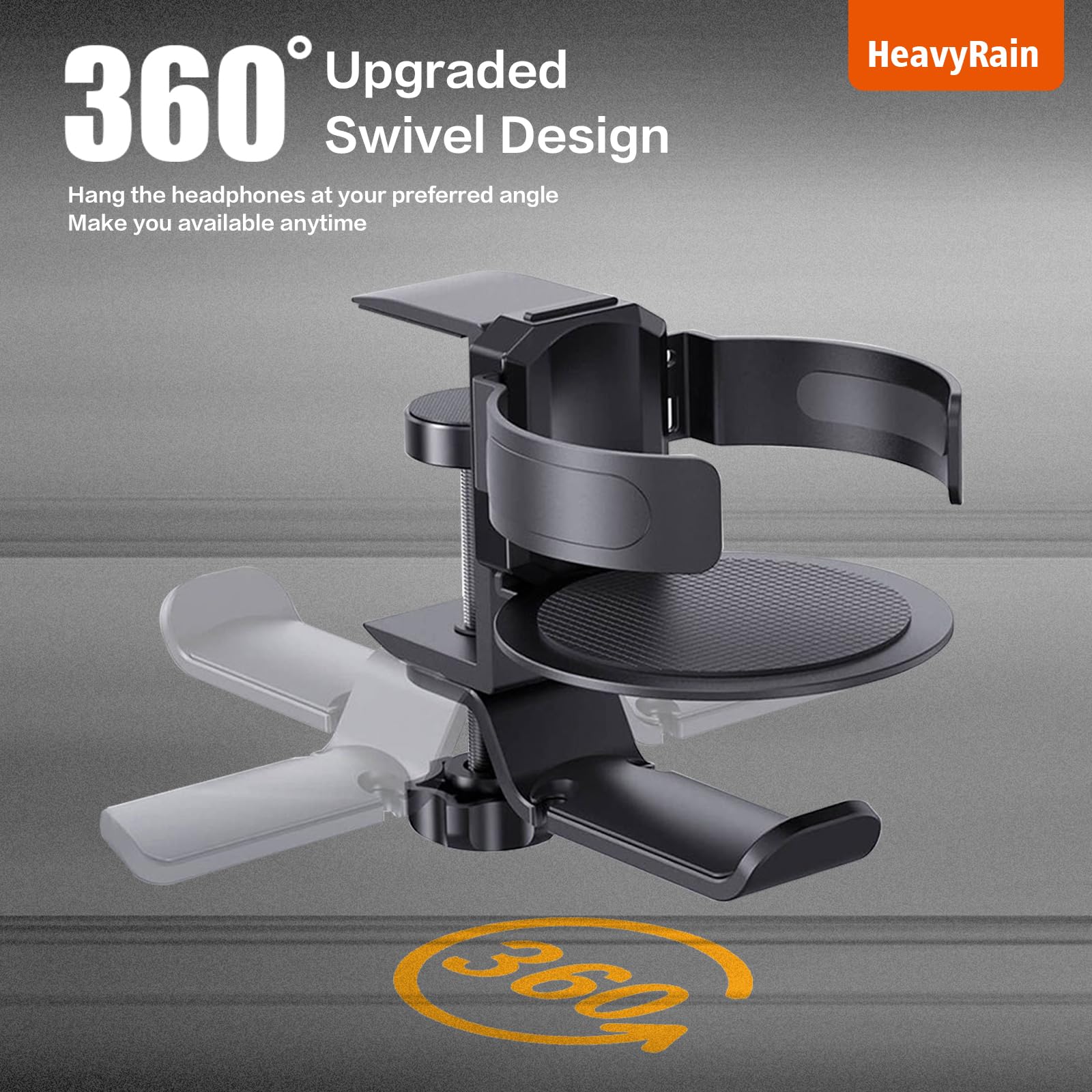 HeavyRain diseño anti-desbordamiento mantiene bebidas seguras durante el trabajo.
