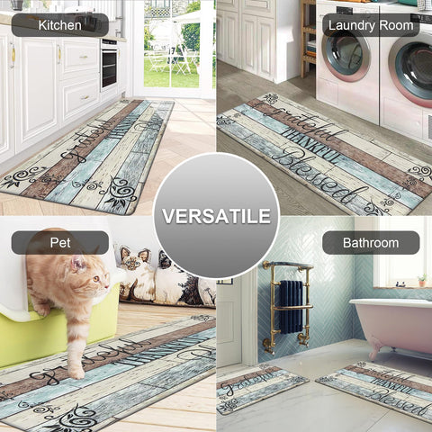 HEBE alfombra-cocina-antideslizante-impermeable: seguridad para suelos mojados.