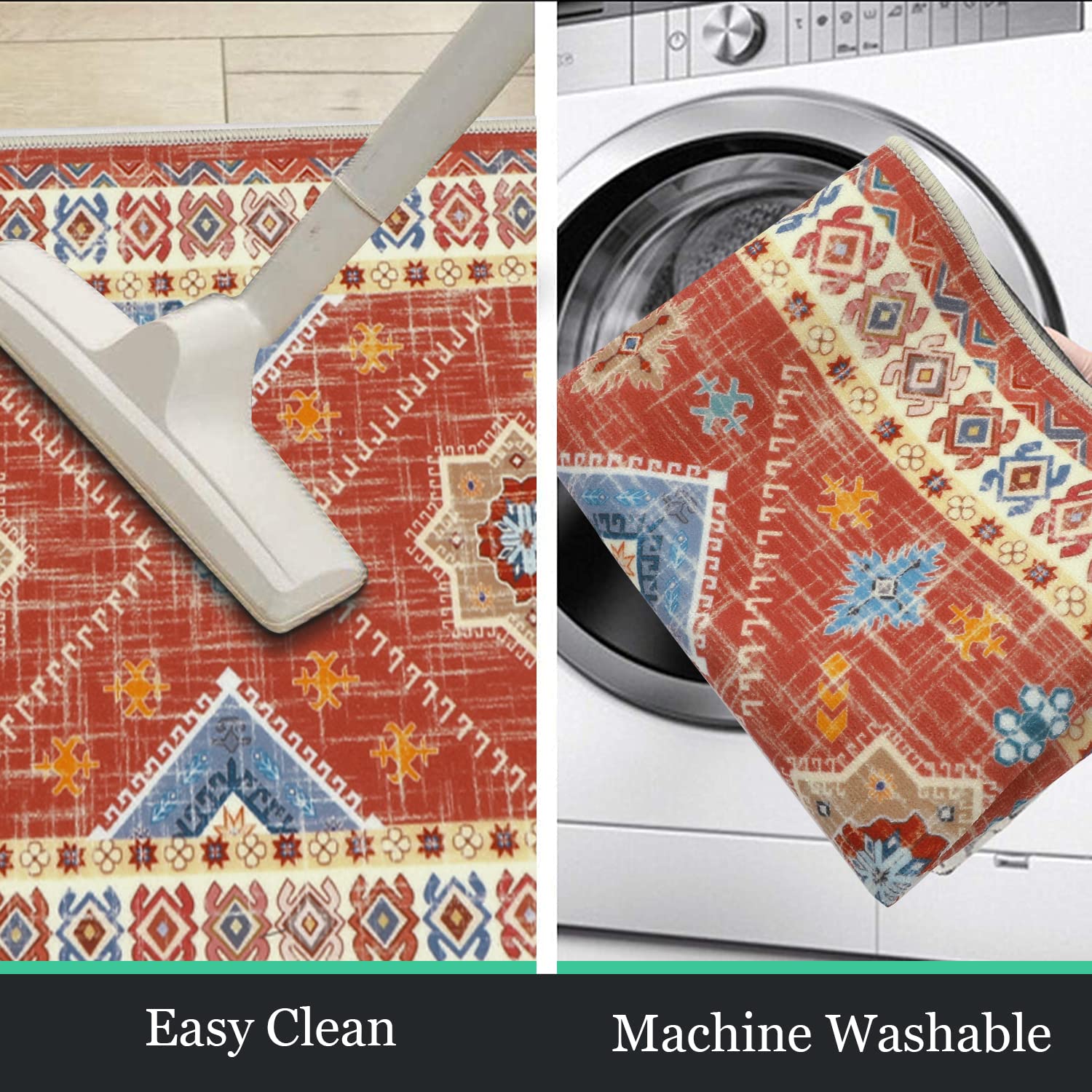 HEBE RUGS diseño boho con patrones vintage, añade personalidad a la cocina