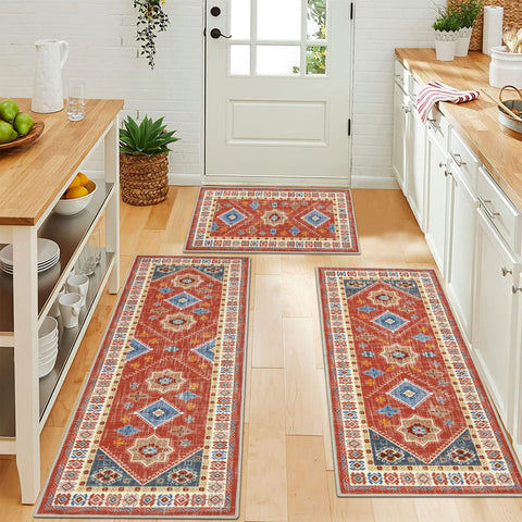 HEBE RUGS runner 20x47 pulgadas para pasillo o cocina, protección y estilo