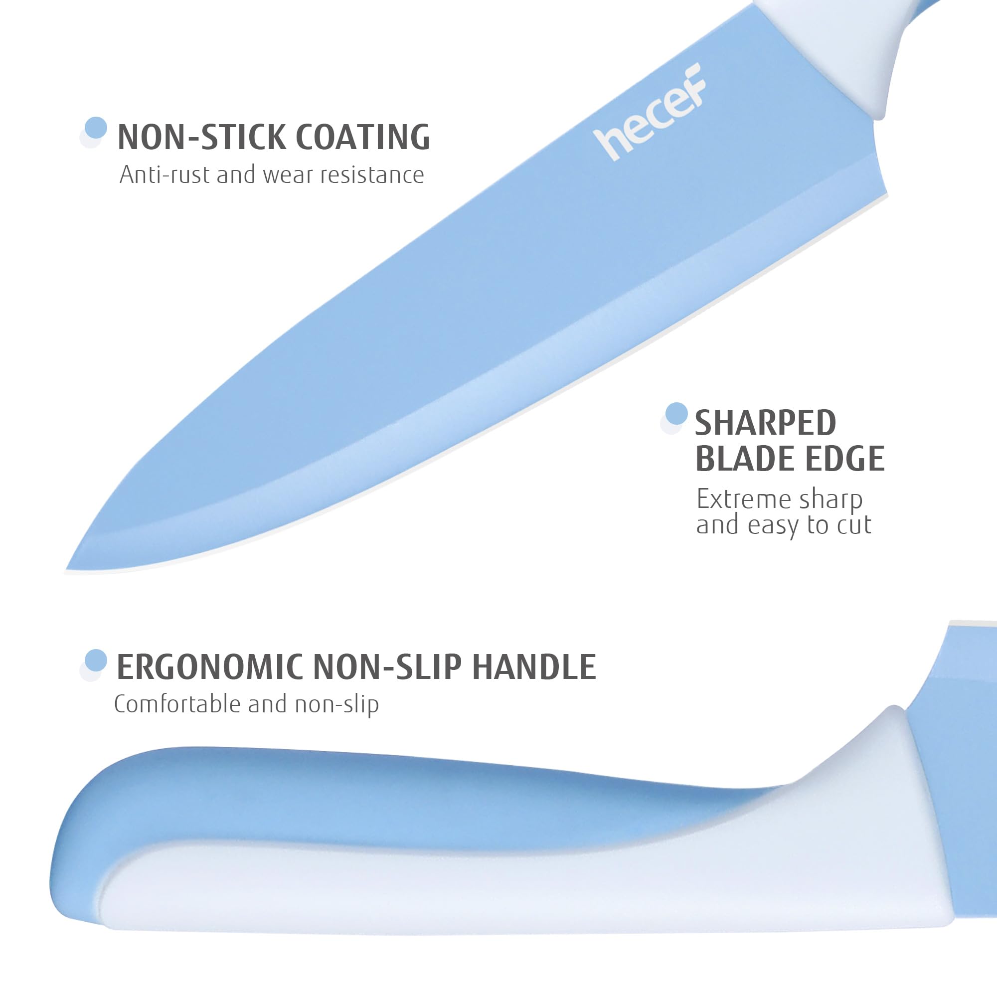 Cuchillo filete hecef de 8 pulgadas para carnes finas