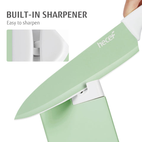 Cuchillo para filetear Hecef 8 pulgadas, ideal para filetes finos en casa