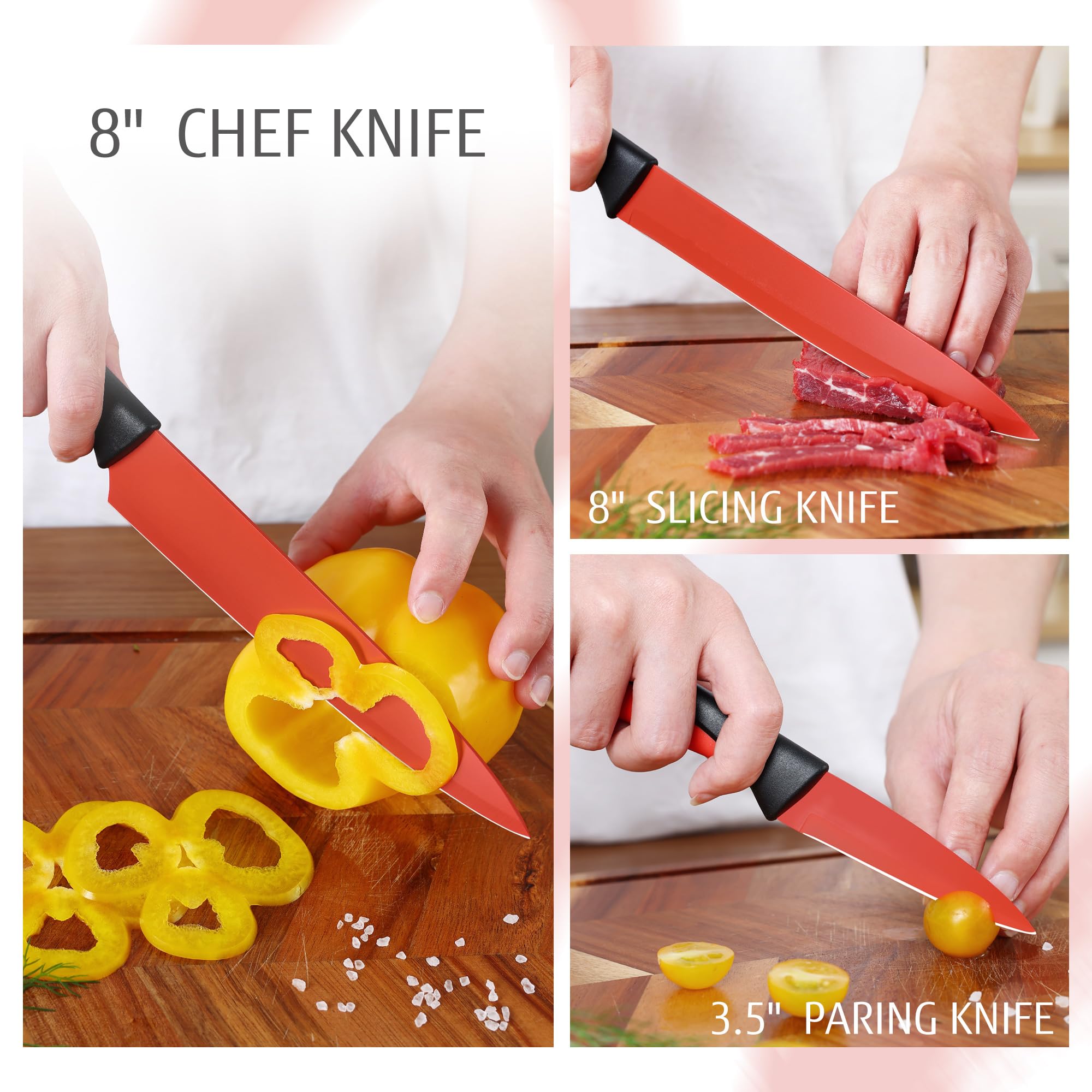 Hecef diseño en rojo aporta estilo y funcionalidad en la cocina.