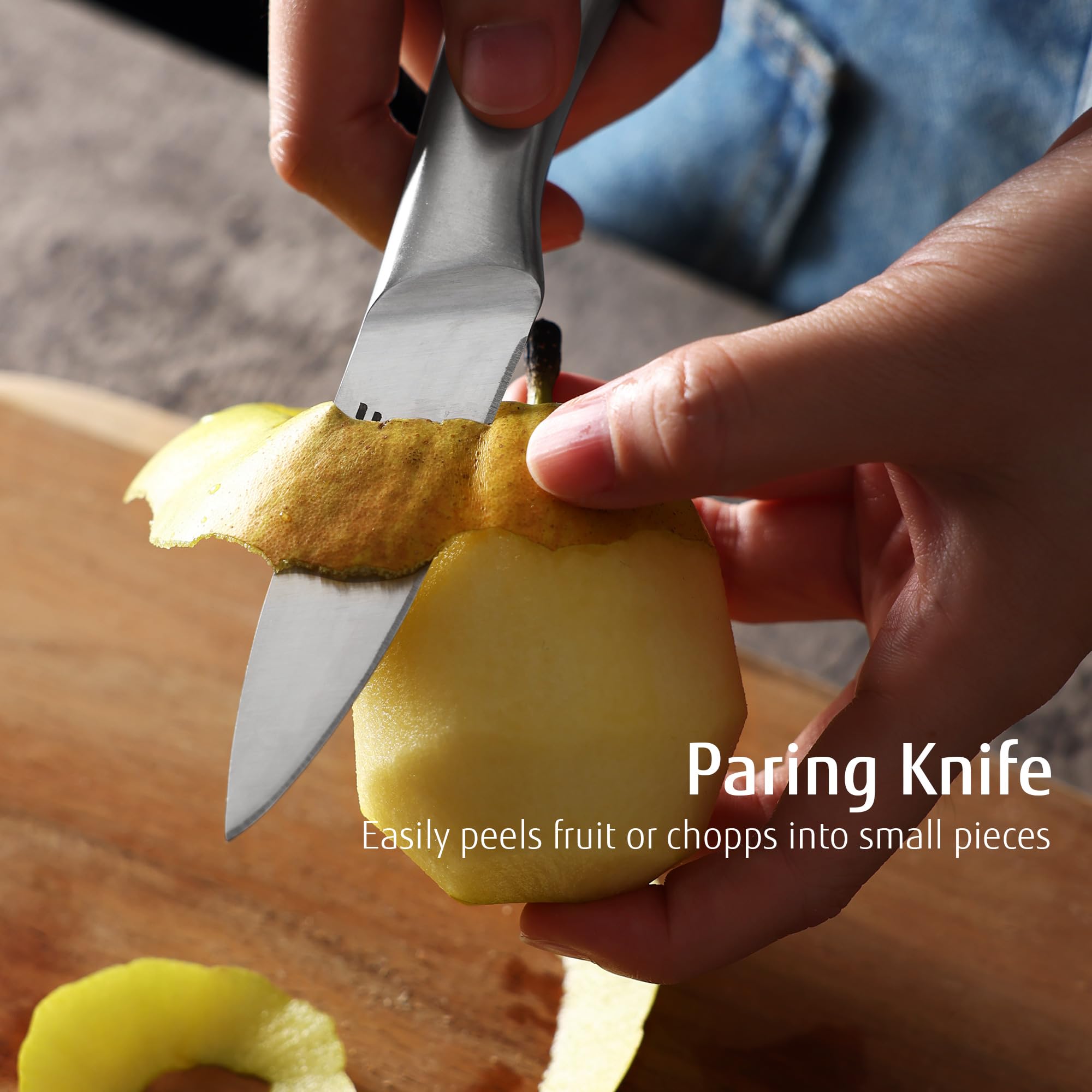 Cuchillos para uso diario Hecef, diseño elegante para la cocina.
