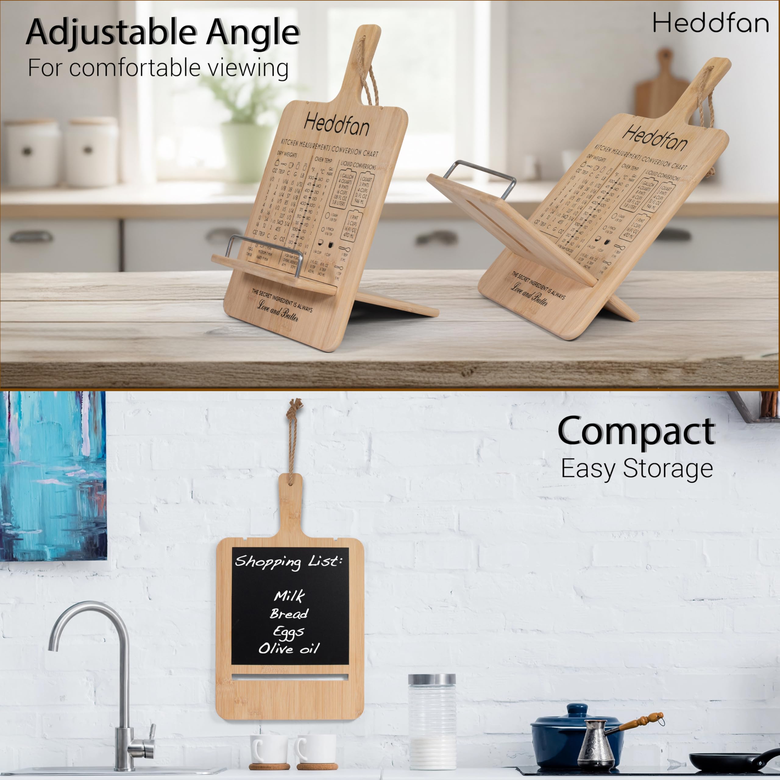 HEDDFAN diseño-plegable-compacto ahorro de espacio en mostrador
