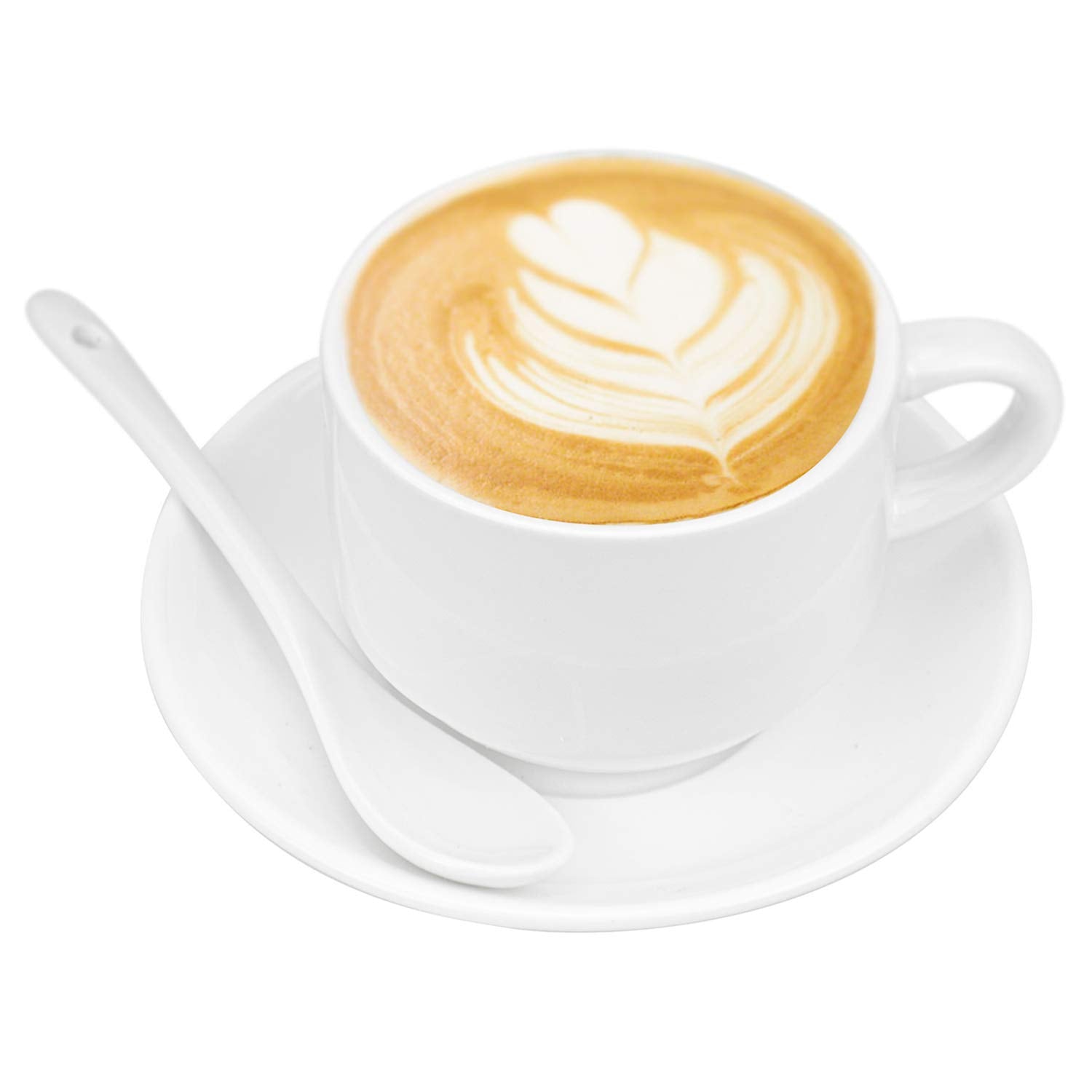 Hedume cucharas espresso de 5 onzas, complemento ideal para servir capuchino
