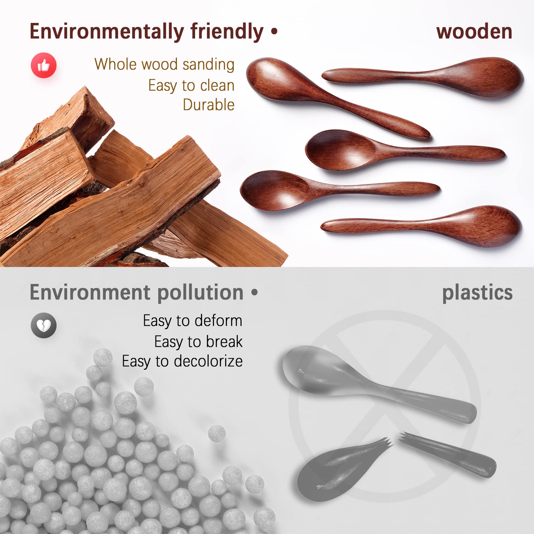 Hefild diseño natural, estilo minimalista que realza la vajilla