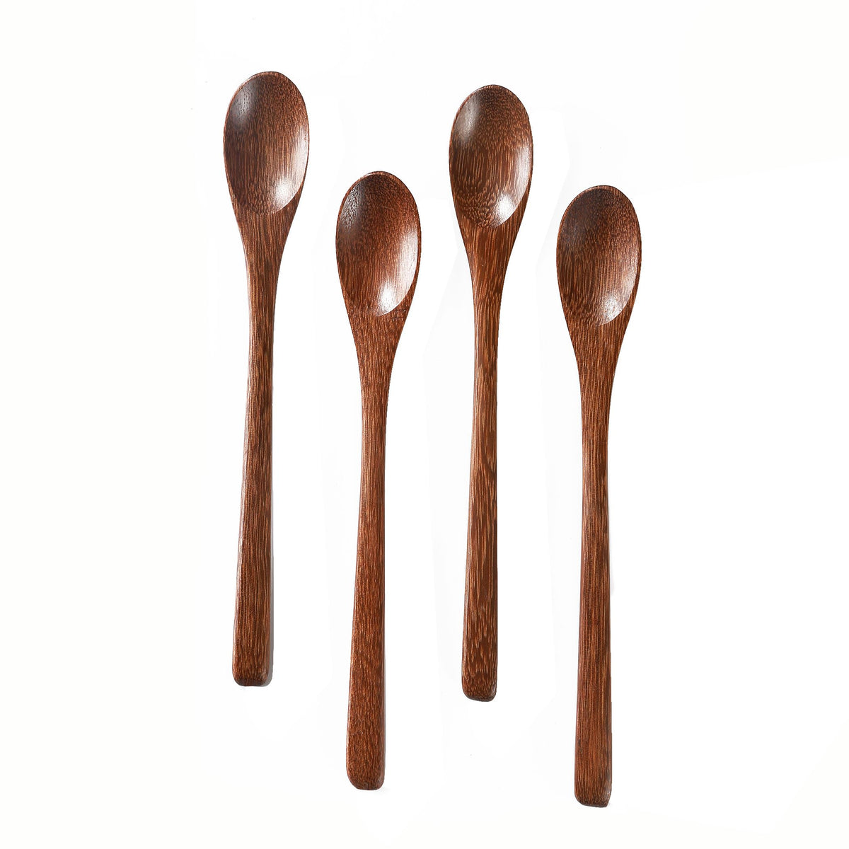 Cucharas Hefild de padauk, largo mango para tarros de miel (7-8 pulgadas).
