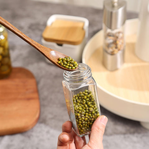 Juego Hefild de cucharas para té y especias, resistente y elegante