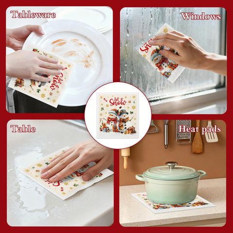 HEIFAM paño de cocina diseño hombre galleta para secar y limpiar