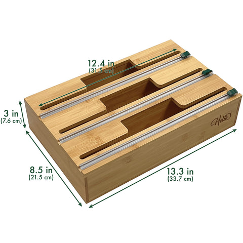 HELIA Compatibilidad con la mayoría de rollos de aluminio y plástico de doce pulgadas.