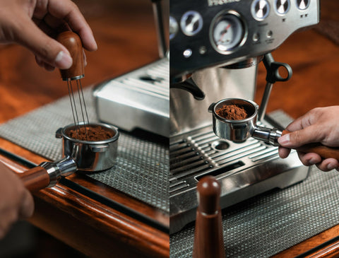 Hello Pawa! Kit completo para espresso con portafiltro y WDT.