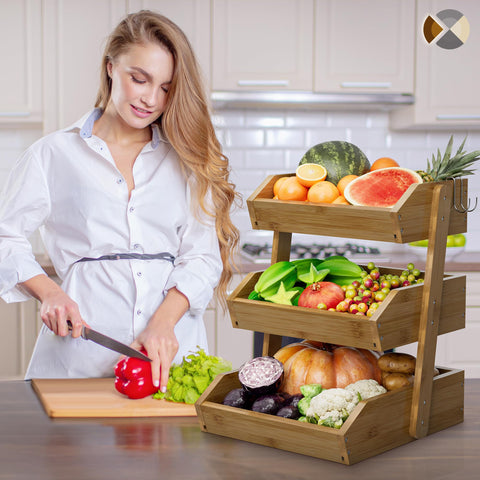 Hellojin gancho doble para plátanos, separa la fruta y evita magulladuras.
