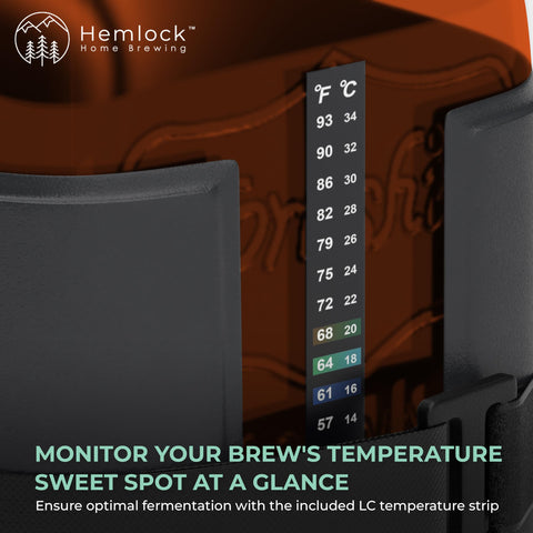 Hemlock para galón uso continuo durante todo el proceso de fermentación.
