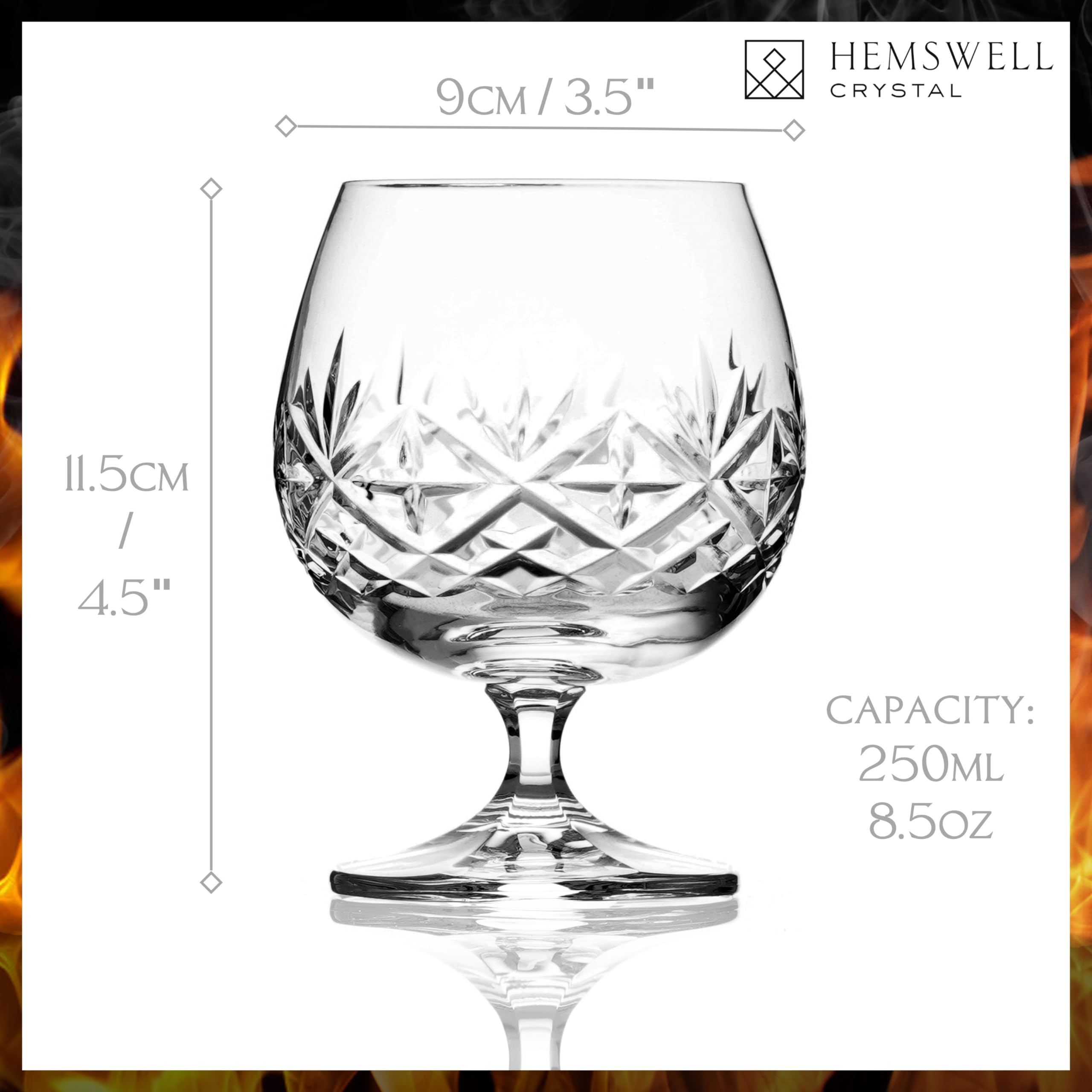 Caja regalo incluida con Hemswell Crystal, lista para regalar