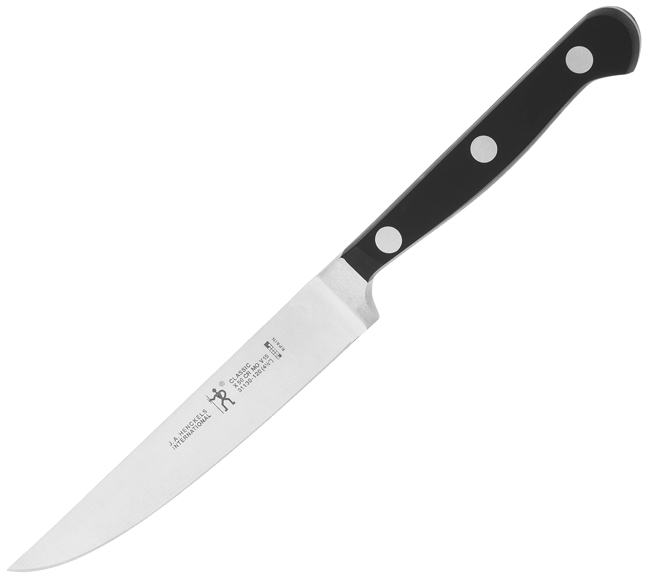 Hojas satinadas de HENCKELS Classic facilitan limpieza y mantenimiento del filo