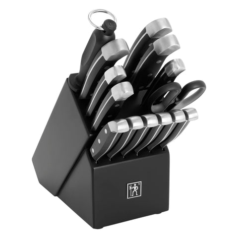 Cuchillo chef Henckels 8 pulgadas, corte preciso para hierbas.