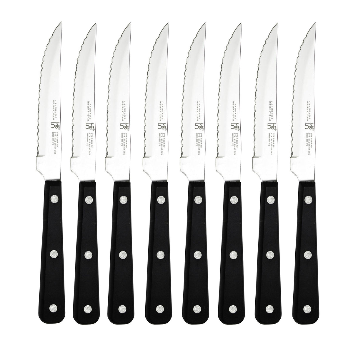 Conjunto Henckels de cuchillos para bistec con filo duradero y precisión