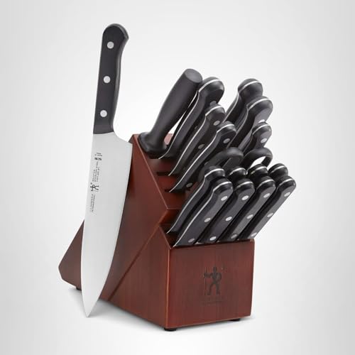 Afilador acero 9 pulgadas Henckels Solution, mantiene filo con facilidad.