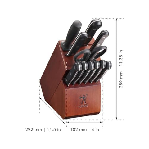 Cuchillo serrado Henckels Solution de 5 pulgadas para pan y cortes suaves.