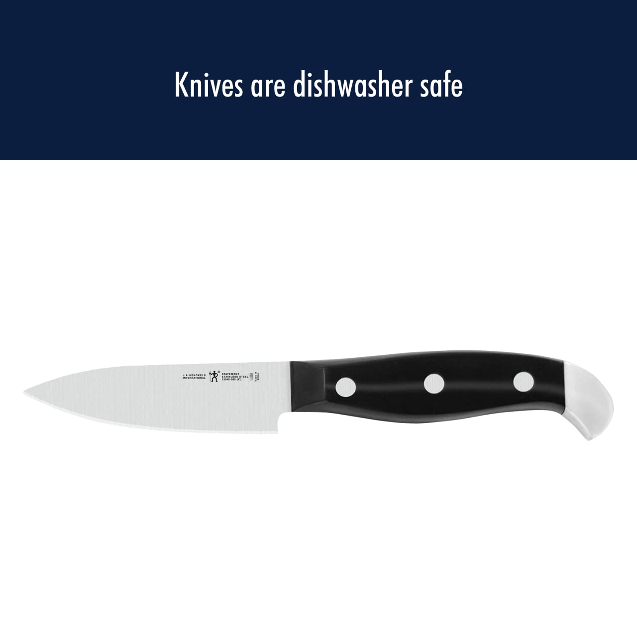 Cuchillo apto para lavavajillas Henckels Statement, limpieza rápida