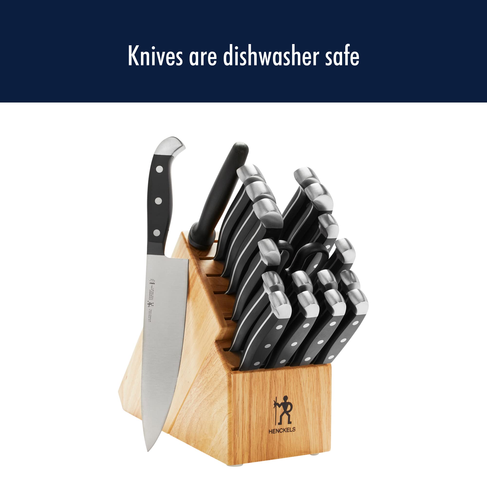 Cuchillo pelador HENCKELS Statement de 4 pulgadas para trabajos finos de pelado.