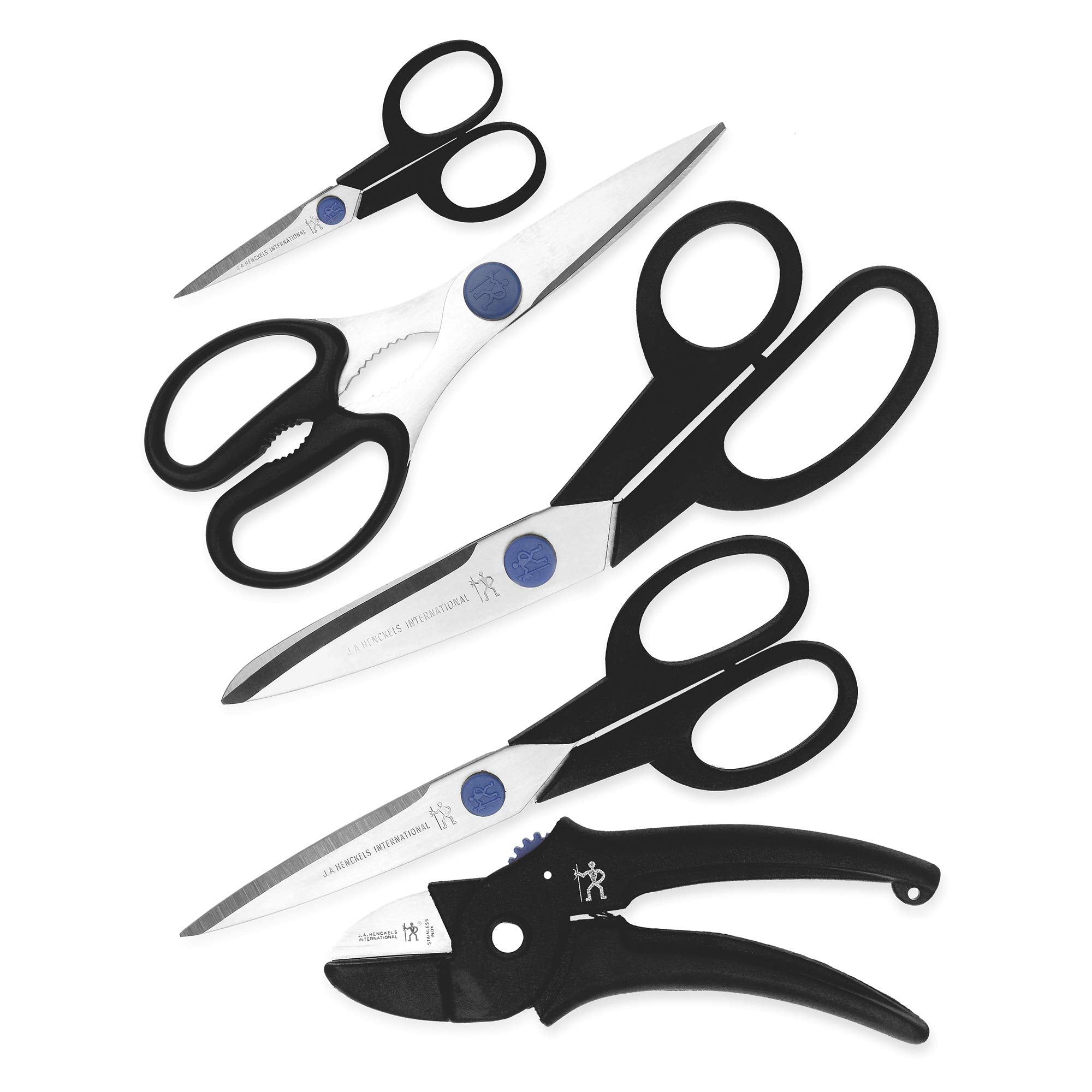 Tijeras Henckels bordado de 4 pulgadas para costuras precisas.
