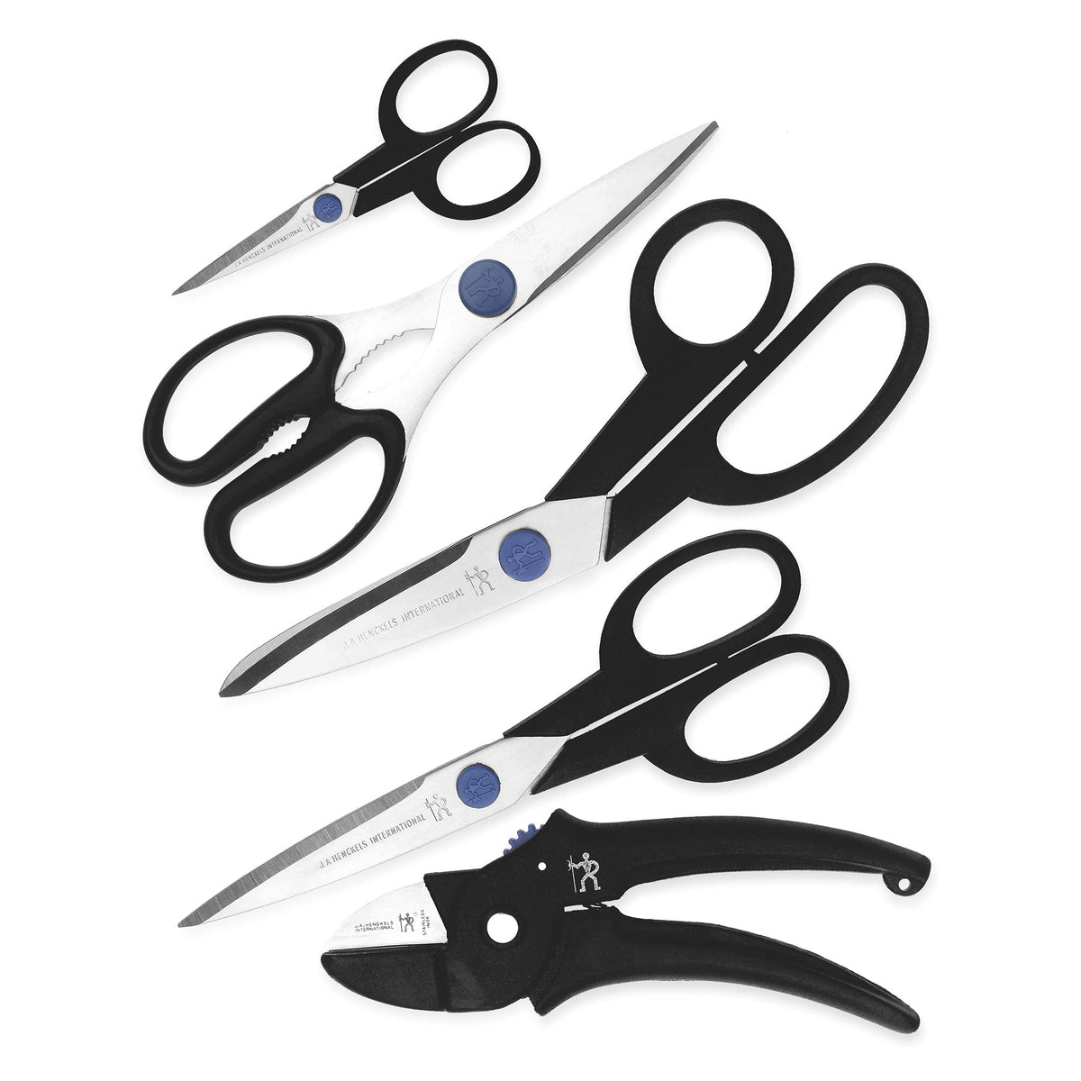 Tijeras Henckels bordado de 4 pulgadas para costuras precisas.