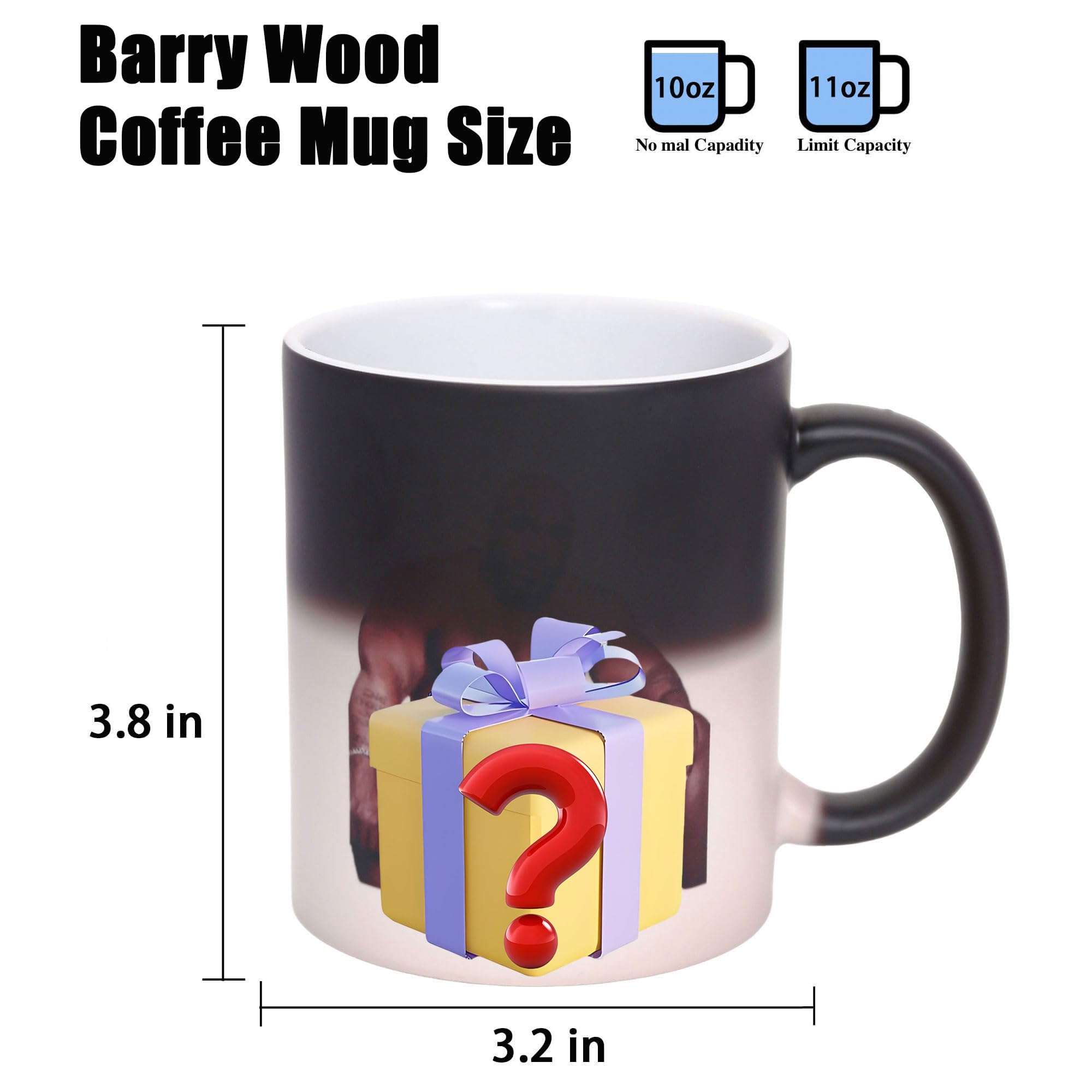 Mensaje sorpresa hengshukeji Barry Wood al calentar el café