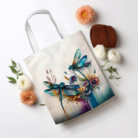 Henhesaha regalo tote libélula, opción ideal para amigas y familiares.
